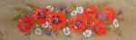 Tapestry "Red poppies" (145*50)