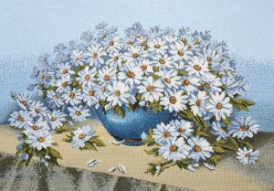 Picture tapestry "Luxury white bouquet" without the frame. The size of the tapestry 50х35 see