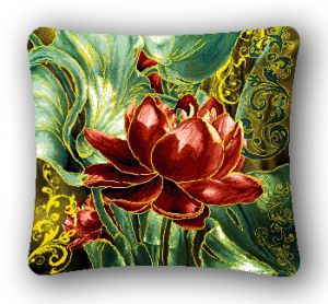 Tapestry pillow cover "the outline of the pion. Size pillowcases 45x45 cm 