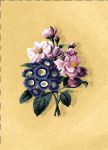 Бутоньерка (синие цветы) (18х24)