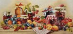Панно "Натюрморт с фруктами" (70х35)