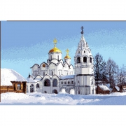 Панно "Суздаль. Собор Покровского монастыря."(26х17)